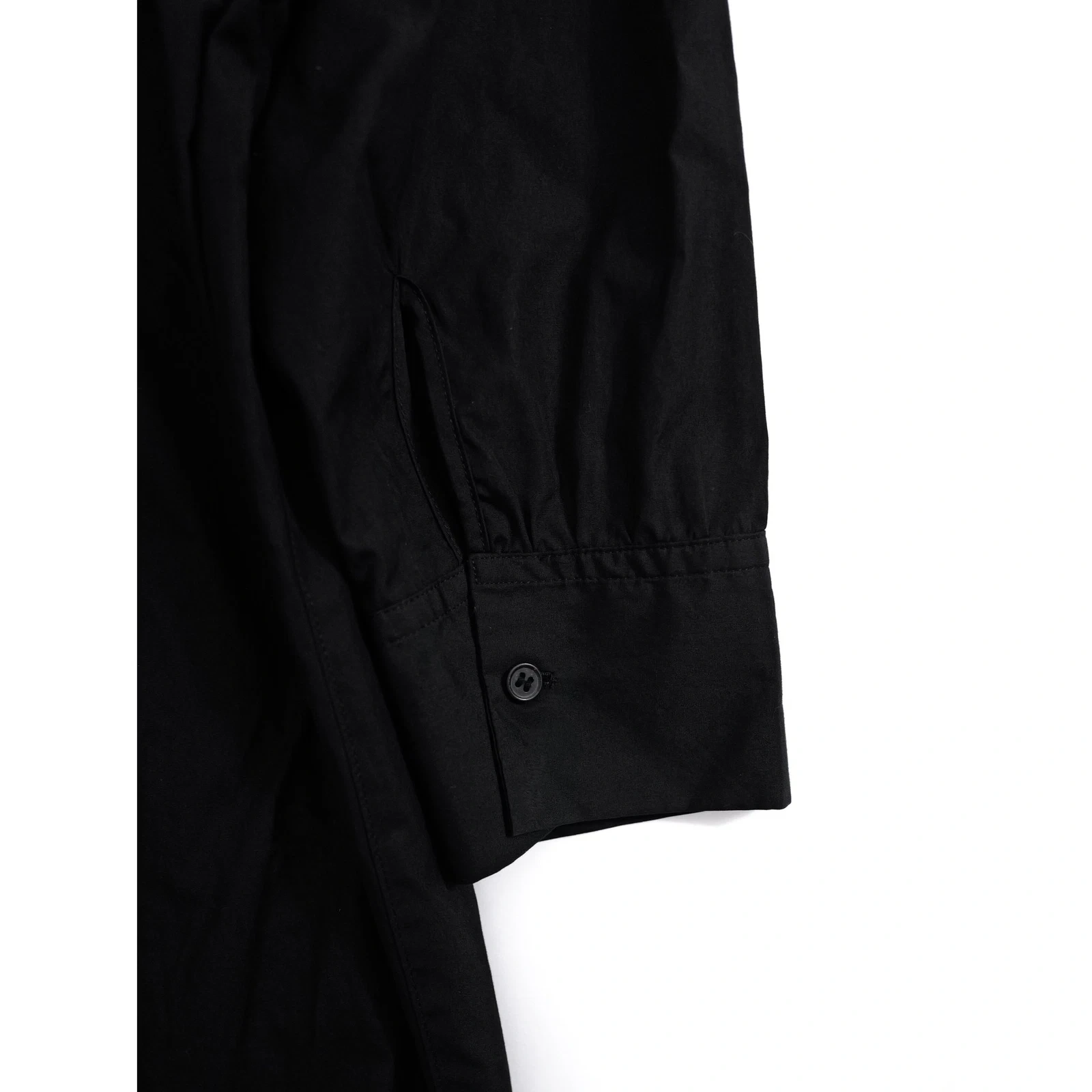 YOHJI YAMAMOTO Robe mi-longue Noir vintage, passéist — photo 15