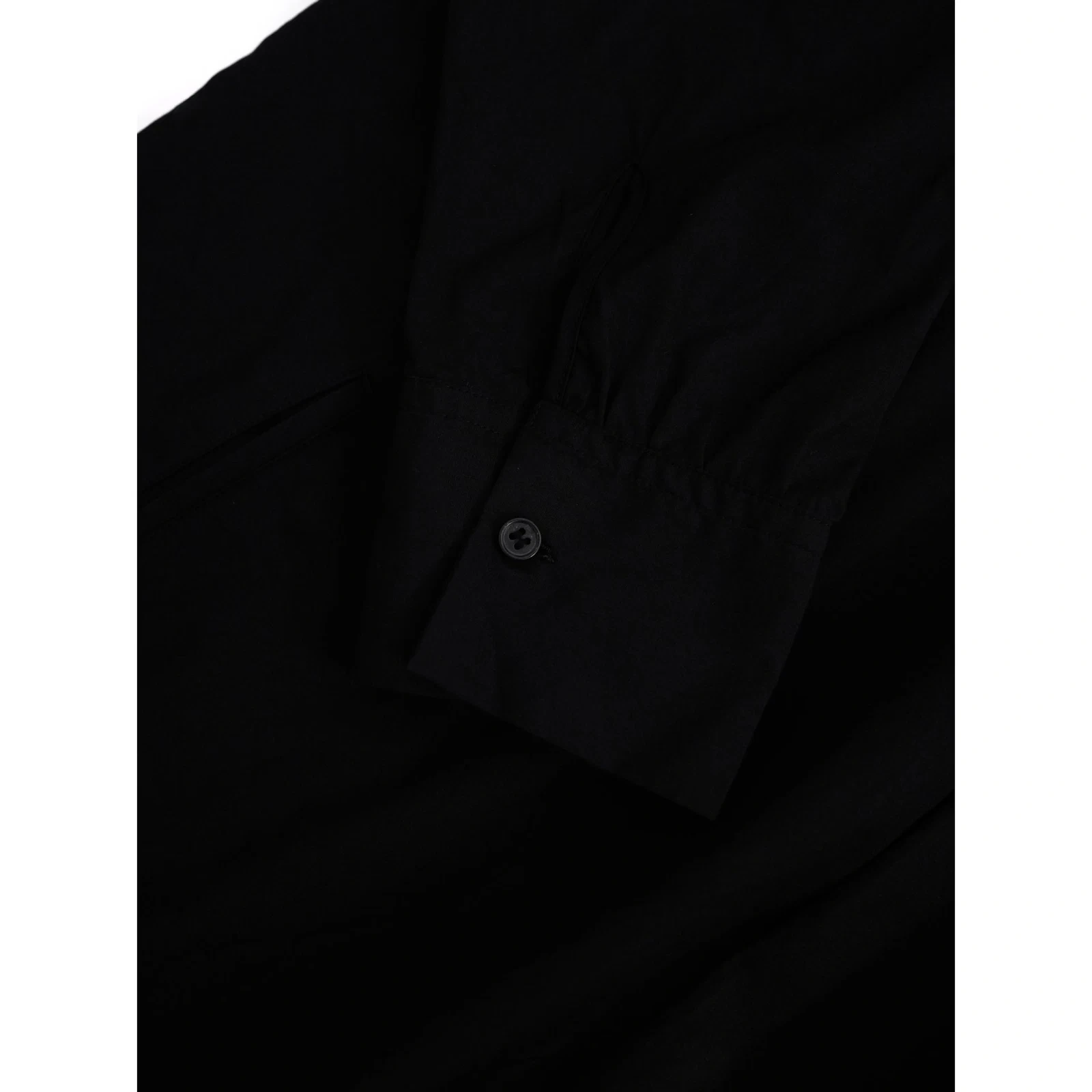 YOHJI YAMAMOTO Robe mi-longue Noir vintage, passéist — photo 5