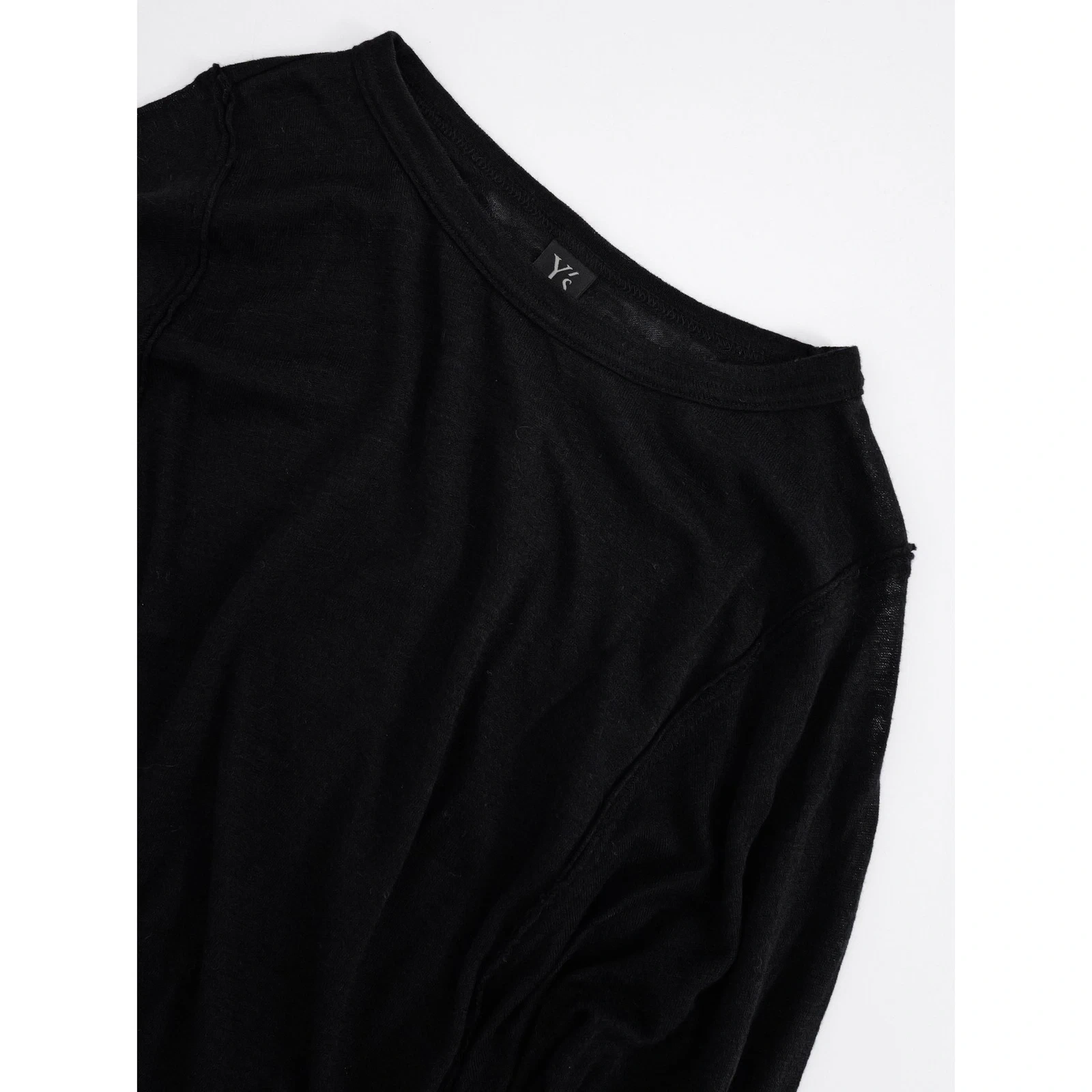 YOHJI YAMAMOTO Jumper Noir vintage, passéist — photo 2